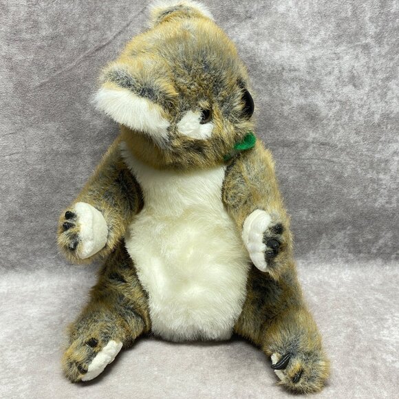 Animal Planet Plush Koala Bear Stuffed Toy With Green Leaf 11.5" - Picture 5 of 10